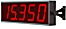 large digit display on tilt brackets